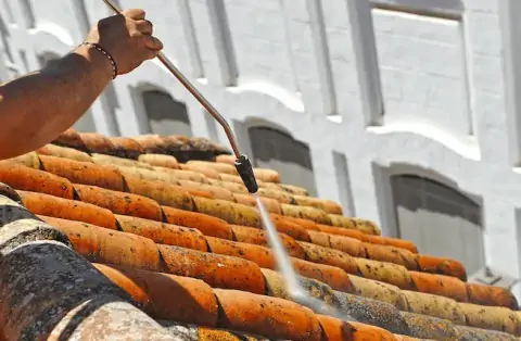 Nettoyage de toitures - Val d'Oingt